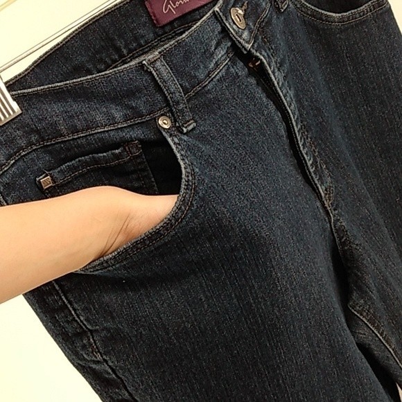 Gloria Vanderbilt Size 14 Gabby bootcut blue Jeans - Picture 5 of 9